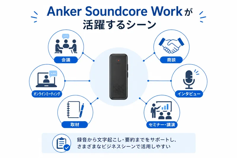 口コミから分かるAnker Soundcore Workのメリット