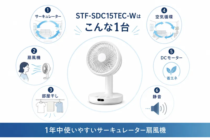 STF-SDC15TEC-Wはこんな1台