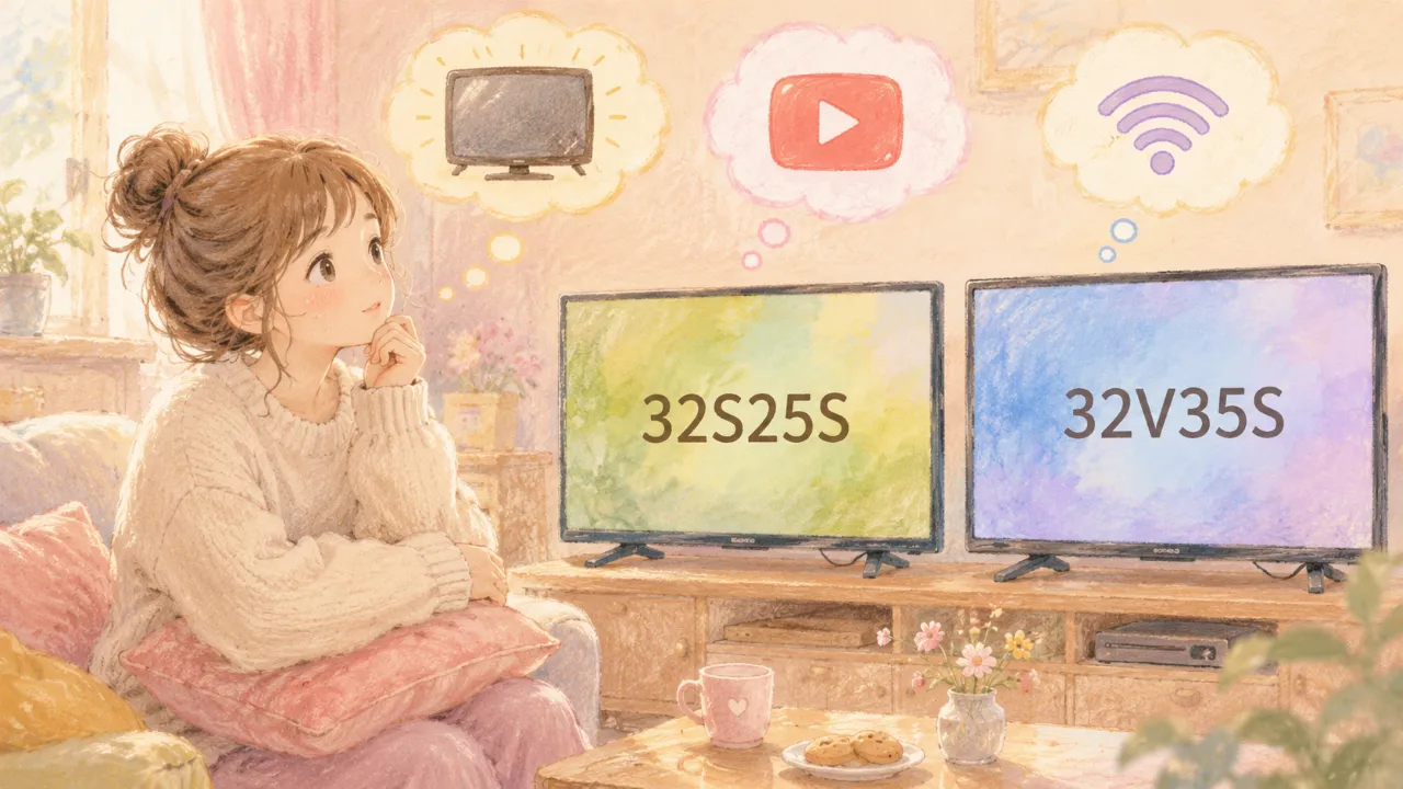 REGZA 32S25Sと32V35Sの違いをチェック！どっちがおすすめ？